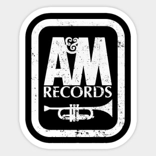 A&M Records (vintage) Sticker